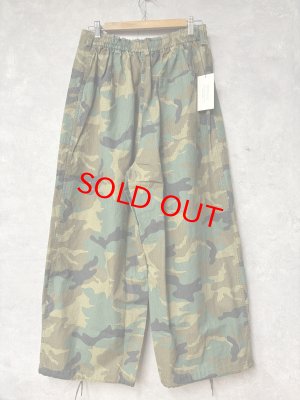 画像4: Veritecoeur     ワイドベーカーパンツ　camo  サイズ；F (4)