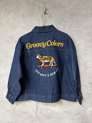 画像4: 2026春夏　　GC　 8ozデニム SKATE DOG ワイド JK　　4；紺 (4)