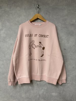 画像1: ALL HOURS 　　8.8oz　Swest WRESTLING  B.pink　　サイズ:1 (1)