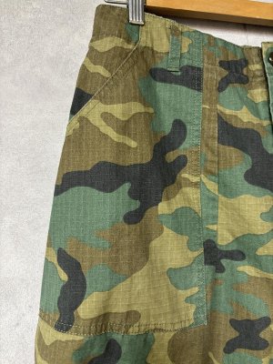 画像3: Veritecoeur     ワイドベーカーパンツ　camo  サイズ；F (3)