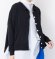 画像4: Veritecoeur　　5COL 2WAY CARDIGAN　　INK NVY　サイズ；F (4)