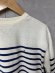 画像2: 2026春夏　FITH  　Striped Cotton Knit Docking Tee　　1；白　　サイズ；155 (2)