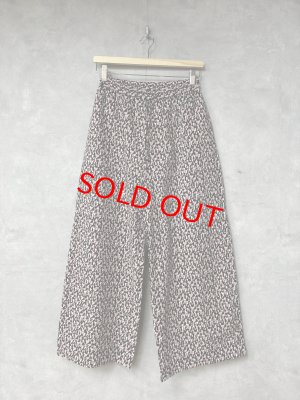 画像1: 30%off LILOU+LILY 　60LAWN　RIPPLE WIDE パンツ　C.BLACK　size:38 (1)