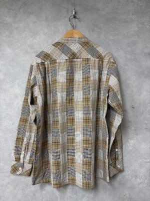 画像3: 2026春夏　FITH  　パッチワークシャツ　　16；ベージュ (3)