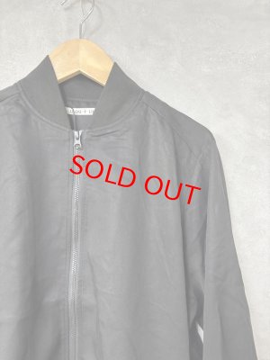 画像2: LILOU+LILY 　TENCEL BALOON SLEEVE JACKET 　BLACK　size:38 (2)