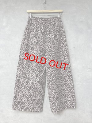 画像4: 30%off LILOU+LILY 　60LAWN　RIPPLE WIDE パンツ　C.BLACK　size:38 (4)