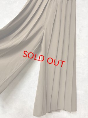 画像2: LILOU+LILY 　PLEATSパンツ　A.BEIGE　size:38 (2)