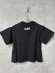 画像2: X-girl kids 　ミルズロゴ半袖Tシャツ　　80；黒 (2)