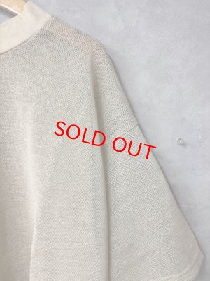 画像2: 2026SS　 Bon Vieux Temps　　シアーTシャツ　40；ベージュ　　サイズ；1 (2)