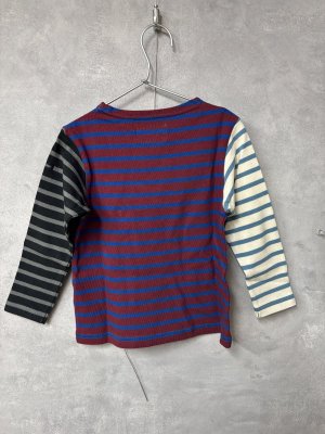 画像3: 2026春夏　DENIMDUNGAREE　ボーダーテンジク　ボートネックTEE　　92；クレイジー (3)