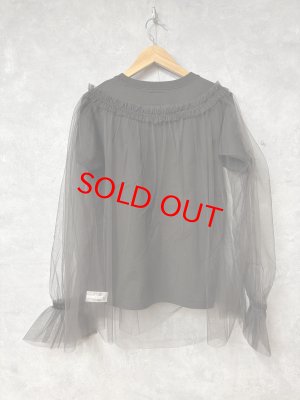 画像3: 2026春夏　GTH　 テンジクおめかし　TEE　17；チャコール　　サイズ；02 (3)