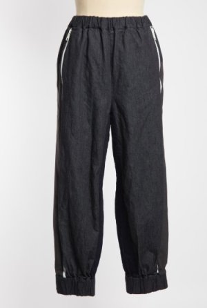 画像1: gomme 　デニムラインパンツ 　　2；インディゴ　サイズ；M (1)