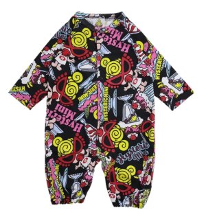 画像2: HYSTERIC MINI SWEETS PARLOR総柄 2WAYALL　　14；ブラック系　　　サイズ；F(60-70cm) (2)