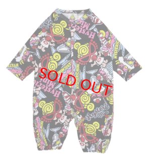 画像2: HYSTERIC MINI SWEETS PARLOR総柄 2WAYALL　　14；ブラック系　　　サイズ；F(60-70cm) (2)