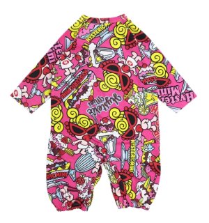 画像2: HYSTERIC MINI SWEETS PARLOR総柄 2WAYALL　　29；ピンク系　　　サイズ；F(60-70cm) (2)