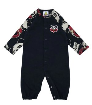 画像1: MY FIRST HYSTERIC  PANDA MINI ラグラン 2WAYALL　10；ブラック　サイズ；F(60-70cm) (1)