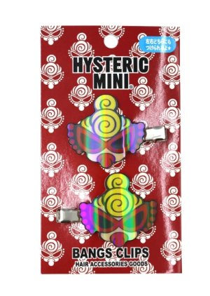 画像1: Hystericmini  MINI ヘアクリップ 2個セット　　マルチ　フリー (1)
