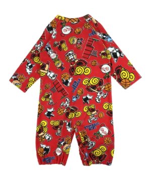 画像2: MY FIRST HYSTERIC  HYSTERIC MINI HOOPS総柄 2WAYALL　　24；レッド系　　サイズ；F(60-70cm) (2)