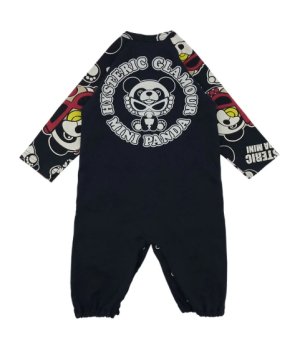 画像2: MY FIRST HYSTERIC  PANDA MINI ラグラン 2WAYALL　10；ブラック　サイズ；F(60-70cm) (2)