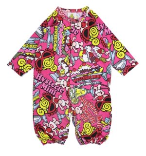 画像1: HYSTERIC MINI SWEETS PARLOR総柄 2WAYALL　　29；ピンク系　　　サイズ；F(60-70cm) (1)