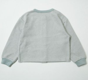 画像2: MakeYourDay　リボンいっぱいカーディガン(ジュニアサイズ)　　グレー (2)