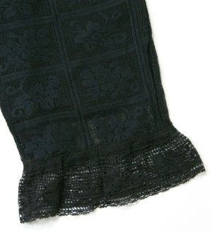 画像3: MakeYourDay　レースパンツ(ジュニアサイズ)　　ブラック (3)