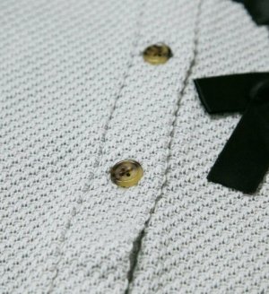 画像5: MakeYourDay　リボンいっぱいカーディガン(ジュニアサイズ)　　グレー (5)