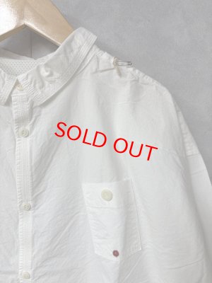 画像3: 2026   快晴堂　　HAYATE ・CCBY AFTER HOURS WEAR ／羽織デッキシャツ　　1；白　　 (3)