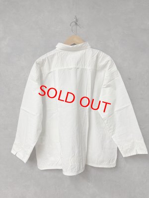画像5: 2026   快晴堂　　HAYATE ・CCBY AFTER HOURS WEAR ／羽織デッキシャツ　　1；白　　 (5)
