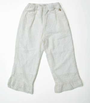 画像1: MakeYourDay　レースパンツ(ジュニアサイズ)　　アイボリー (1)