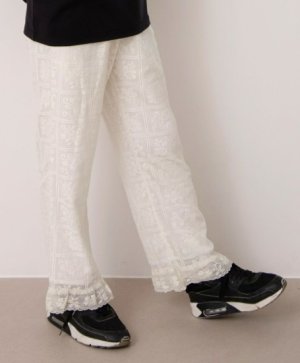 画像3: MakeYourDay　レースパンツ(ジュニアサイズ)　　アイボリー (3)