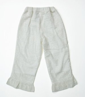 画像2: MakeYourDay　レースパンツ(ジュニアサイズ)　　アイボリー (2)