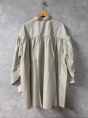 画像4: 2026春夏　　GC　T/Cタイプライター　ロングシャツ　16；ベージュ (4)