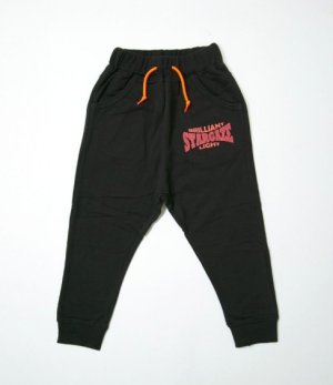 画像1: MakeYourDay　　カットソージョガーパンツ  　ブラック (1)