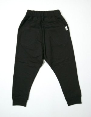 画像2: MakeYourDay　　カットソージョガーパンツ  　ブラック (2)