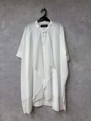 画像1: gomme 　ロングシャツ　　1；白　サイズ；M (1)