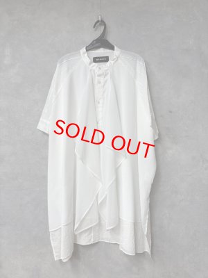 画像1: gomme 　ロングシャツ　　1；白　サイズ；M (1)