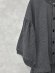 画像2: gomme 　ギャザースリーブカーディガン 　　2；チャコール　　サイズ；M (2)