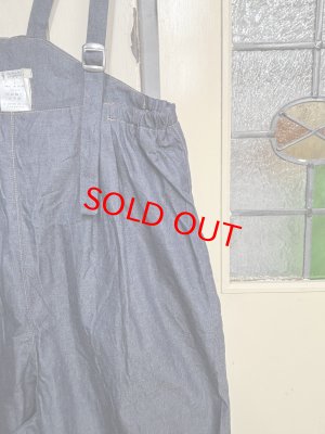 画像2: 2026SS　C'est Bien Fait　　デニムサロペット　78；ネイビー　　サイズ；1 (2)