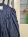 画像2: 2026SS　セビアンフェ　　デニムサロペット　78；ネイビー　　サイズ；1 (2)