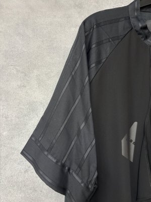 画像2: gomme 　ロングシャツ　　2；黒　サイズ；M (2)