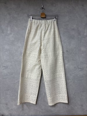 画像1: 2026SS　 Bon Vieux Temps　　レースパンツ　12；アイボリー　サイズ；1 (1)