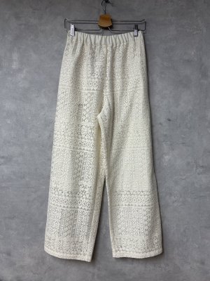 画像3: 2026SS　 Bon Vieux Temps　　レースパンツ　12；アイボリー　サイズ；1 (3)