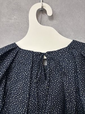 画像4: 2026SS　 Bon Vieux Temps　　ブラウス　ネイビー　サイズ；1 (4)