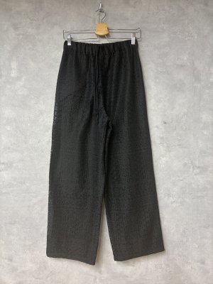 画像1: 2026SS　 Bon Vieux Temps　　レースパンツ　28；ブラック　サイズ；1 (1)