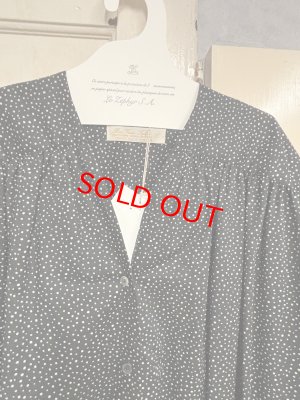 画像2: 2026SS　 Bon Vieux Temps　　ワンピース　　28:ブラック　サイズ；1 (2)