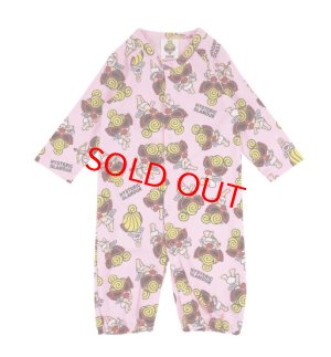 画像1: MY FIRST HYSTERIC　  ANGEL MINI総柄 2WAYALL　　29；ピンク系　　サイズ；F(60-70cm) (1)