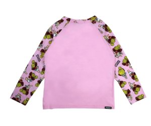 画像2: HYSTERIC MINI 　ANGEL MINI ラグラン長袖Tシャツ　　27；ペールピンク (2)