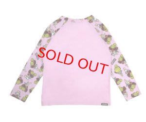 画像2: HYSTERIC MINI 　ANGEL MINI ラグラン長袖Tシャツ　　27；ペールピンク (2)