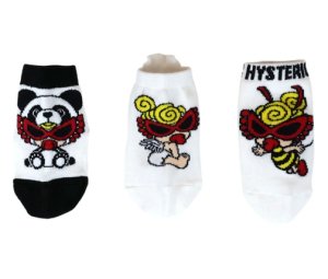 画像2: ☆MY FIRST HYSTERIC　　  MINI ALLSTAR ベビー3Pソックス　　90；マルチ (2)